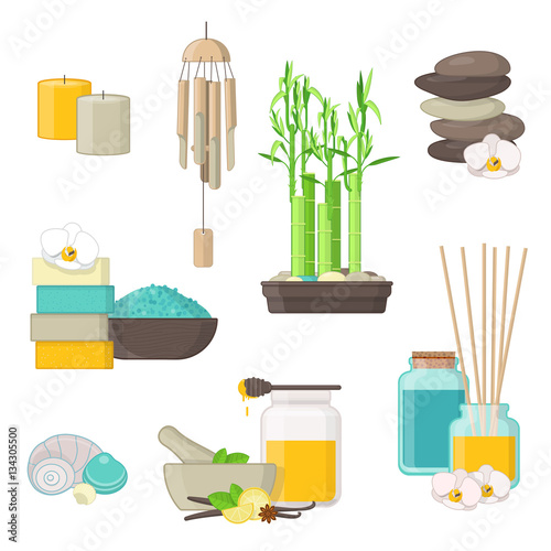 Pure natural products for spa, massage and aromatherapy