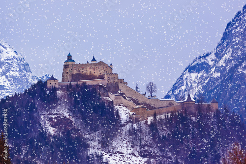 Castle Werfen near Salzburg Austria photo