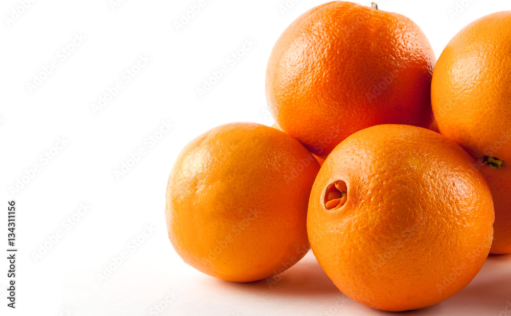 Ripe fresh orange Ripe fresh orange