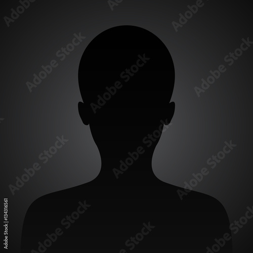 Male avatar profile picture. Vector illustration eps 10.