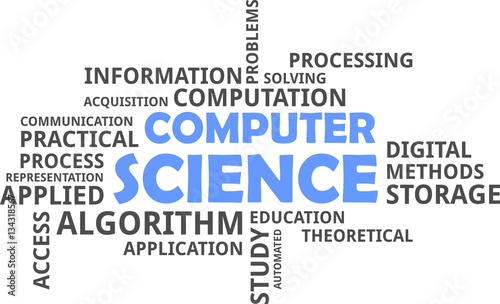 word cloud - computer science