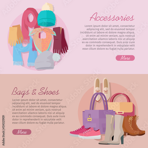 Women s bag, shoes and accessories. New collection