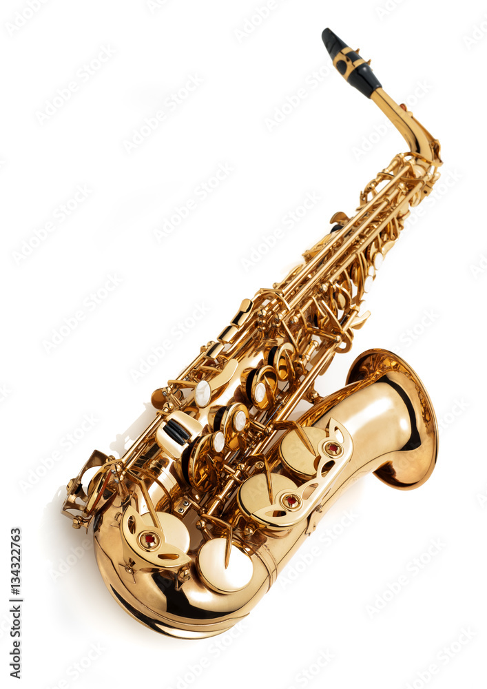 Fototapeta premium jazzowy saksofon altowy