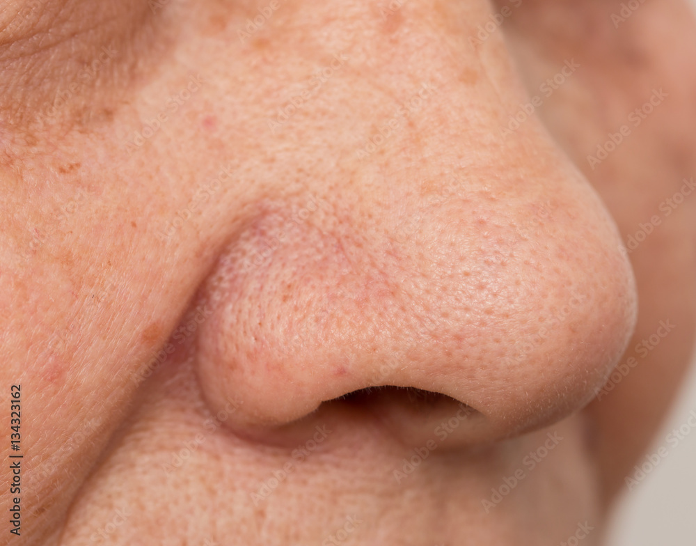 Fototapeta premium women nose