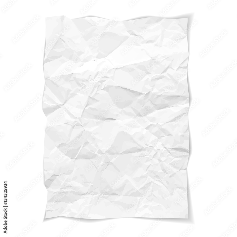 Paper on white Paper on white