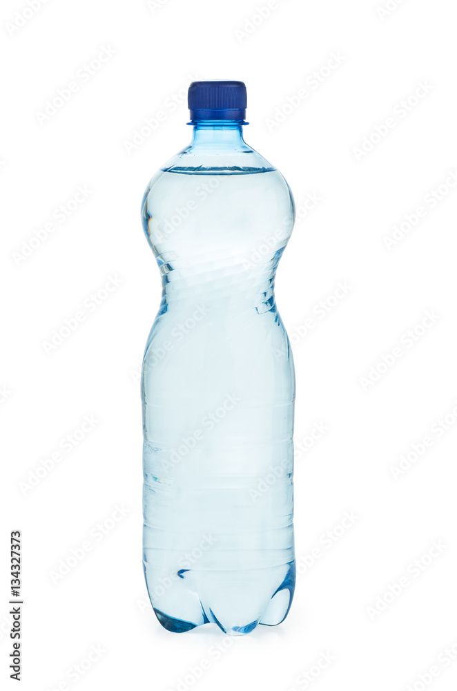 Plastic bottle  with water