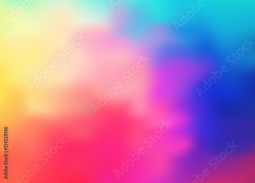 Bright background with a holographic effect. Vector illustration