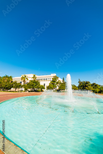 fountain in Balboa park