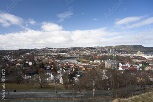 Trondheim city