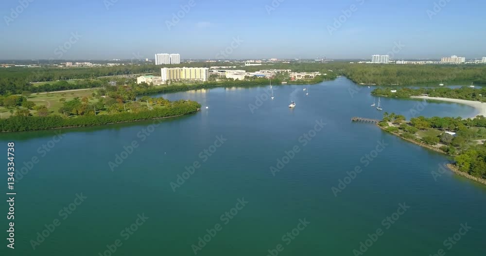 Aerial video of Biscayne Bay Haulover 4k 60p Aerial video of Biscayne Bay Haulover 4k 60p