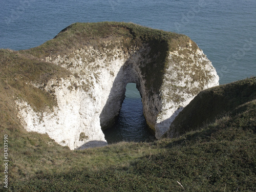North Sea coastline. photo