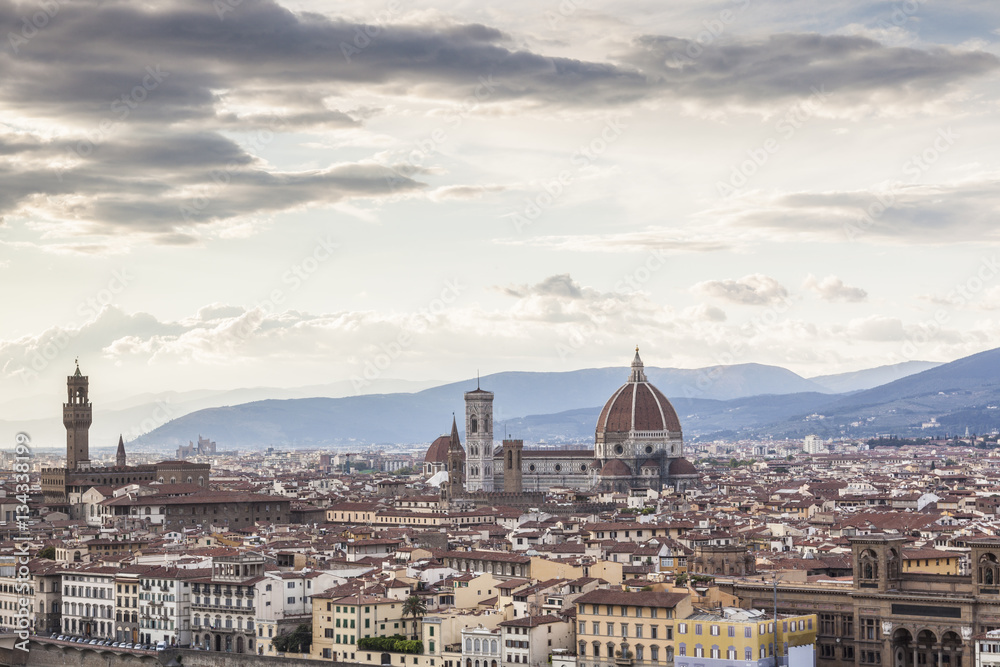 The city of Florence in Italy.