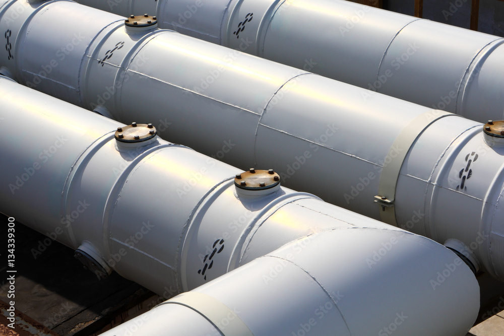 Industrial pipe. Refining. Industrial pipe. Refining.