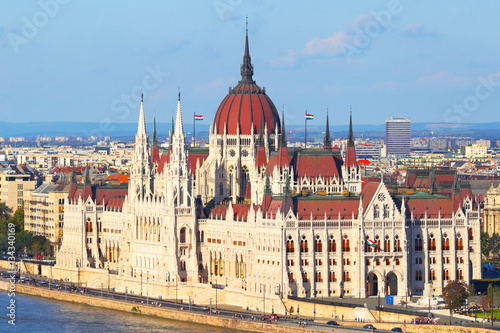 The Capital Of Hungary.Budapest.Parliament.