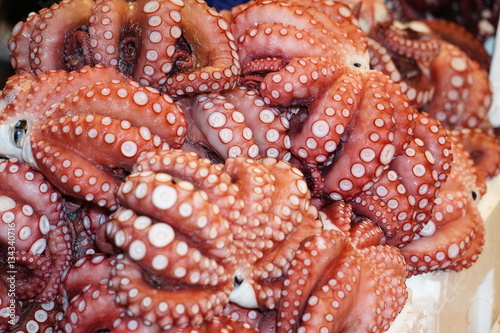 octopus on japanese market