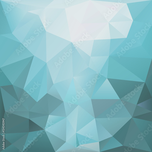 blue polugonal background