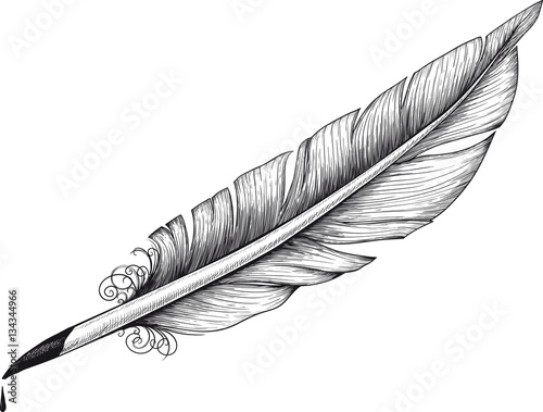Vintage quill
