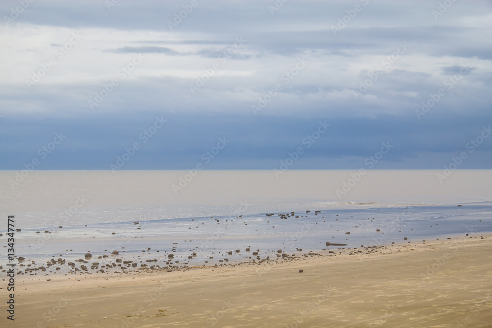 storm sky at beach