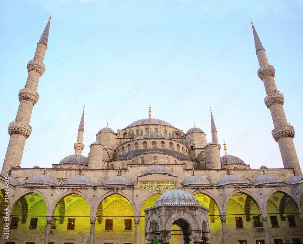 Sultanahmet Mosque, Istanbul.