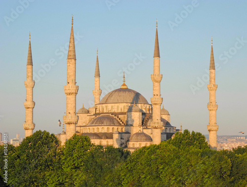 The minarets of Sultanahmet.