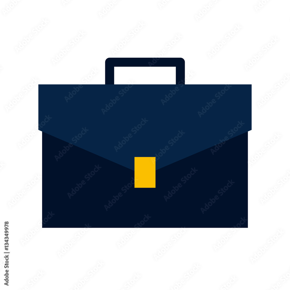 portfolio briefcase isolated icon vector illustration design