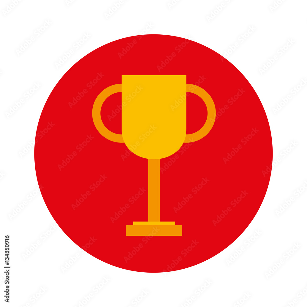 trophy cup isolated icon vector illustration design trophy cup isolated icon vector illustration design
