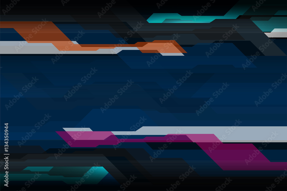 Geometric Abstract Backgrounds, vector illustration