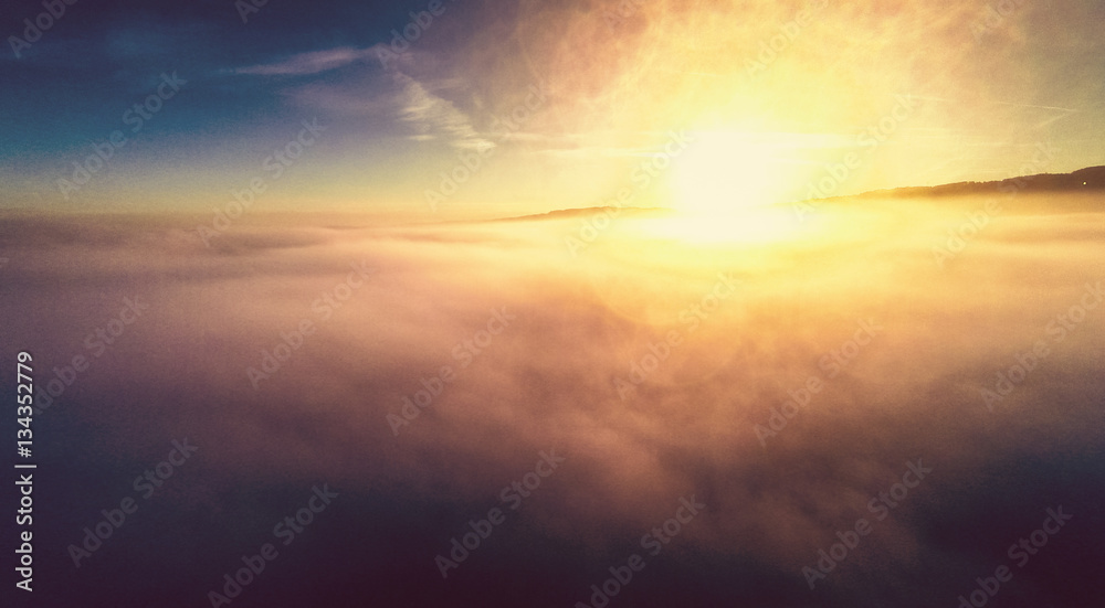 Cloudscape At Sunrise