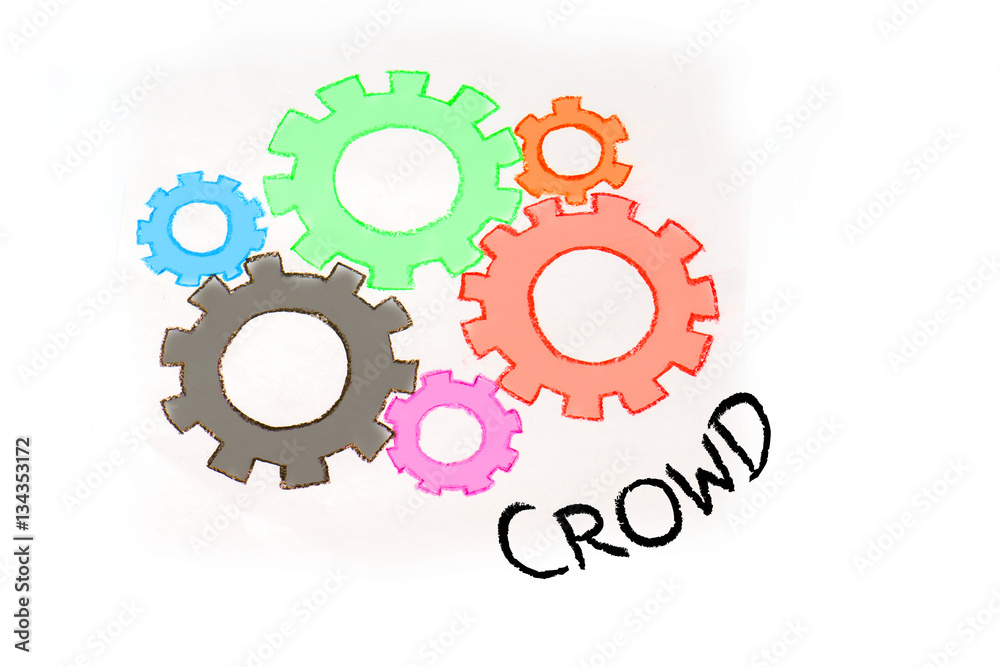 Gears and crowdfunding mechanism Gears and crowdfunding mechanism