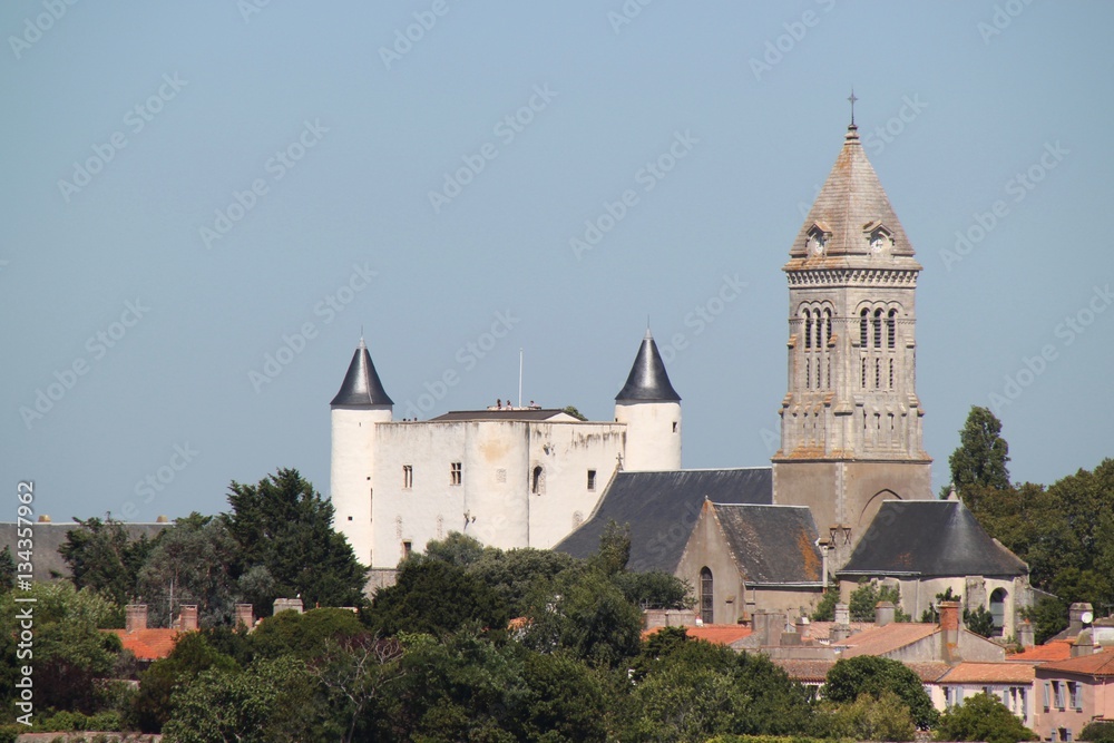 Eglise & château de Noirmoutier