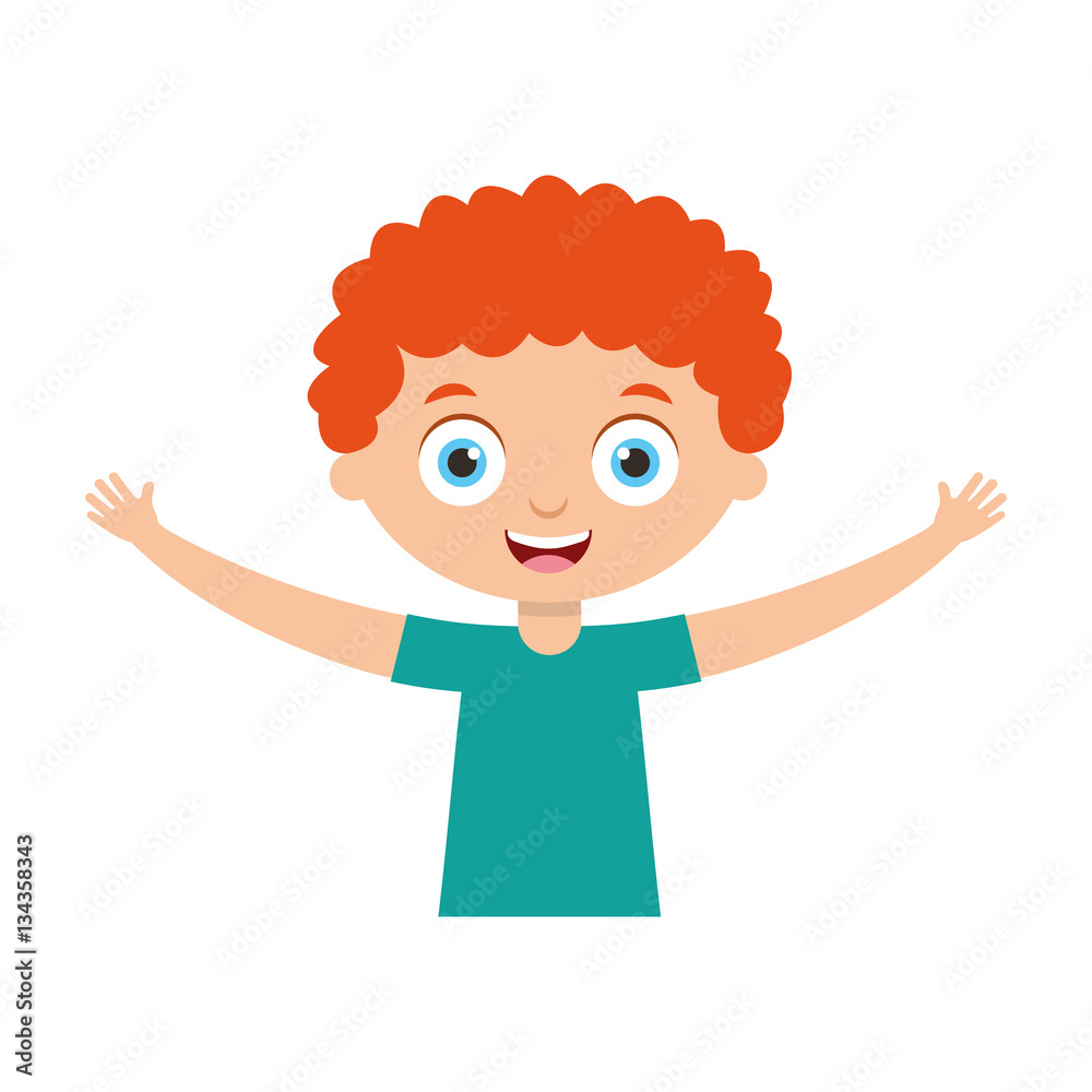 cute little boy character vector illustration design cute little boy character vector illustration design