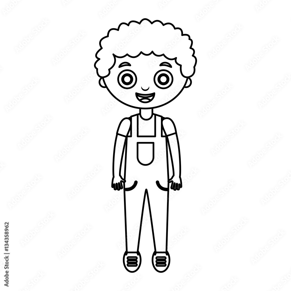 cute little boy character vector illustration design cute little boy character vector illustration design