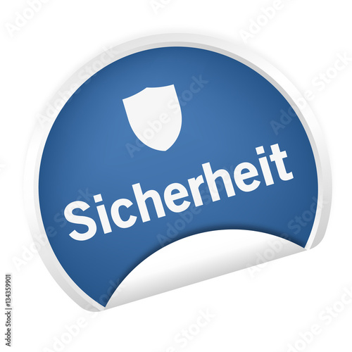 Sticker - Sicherheit