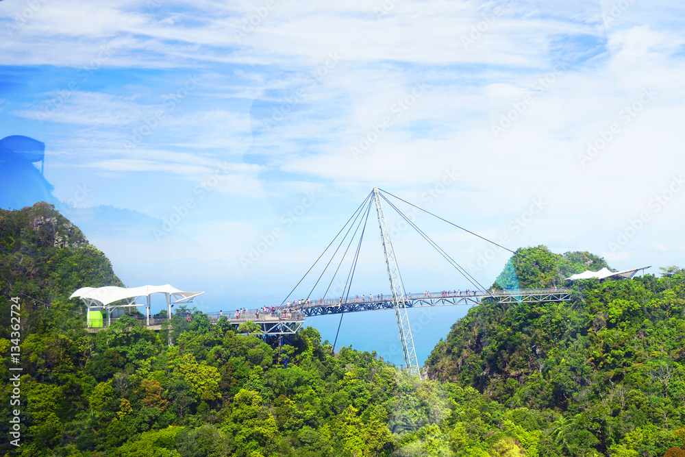 Langkawi Sky Bridge in Malaysia, Asia