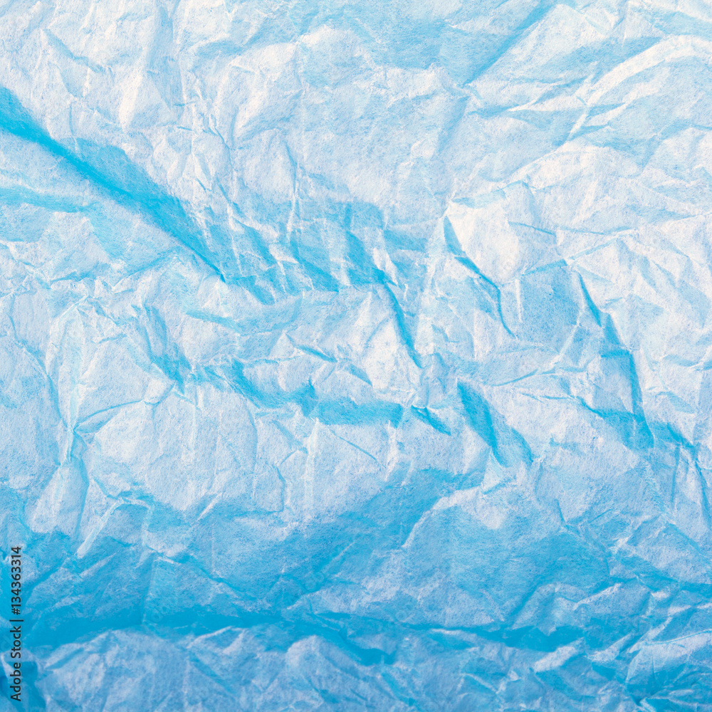 Obraz premium blue tissue paper texture for background 