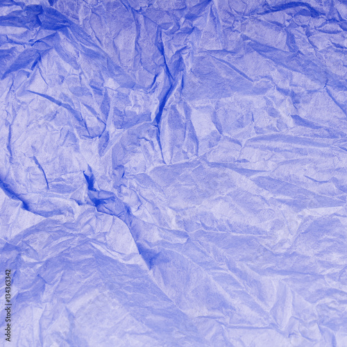 blue tissue paper texture for background 