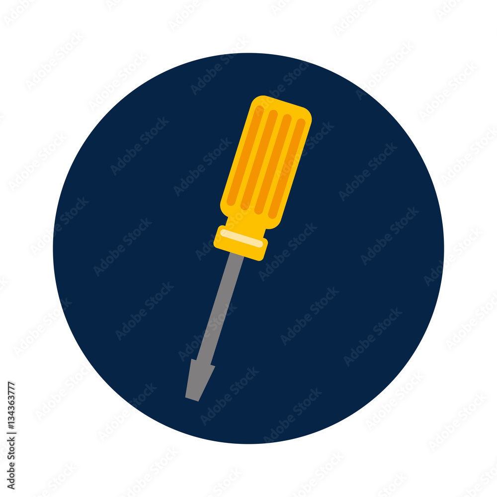 screwdriver tool isolated icon vector illustration design screwdriver tool isolated icon vector illustration design