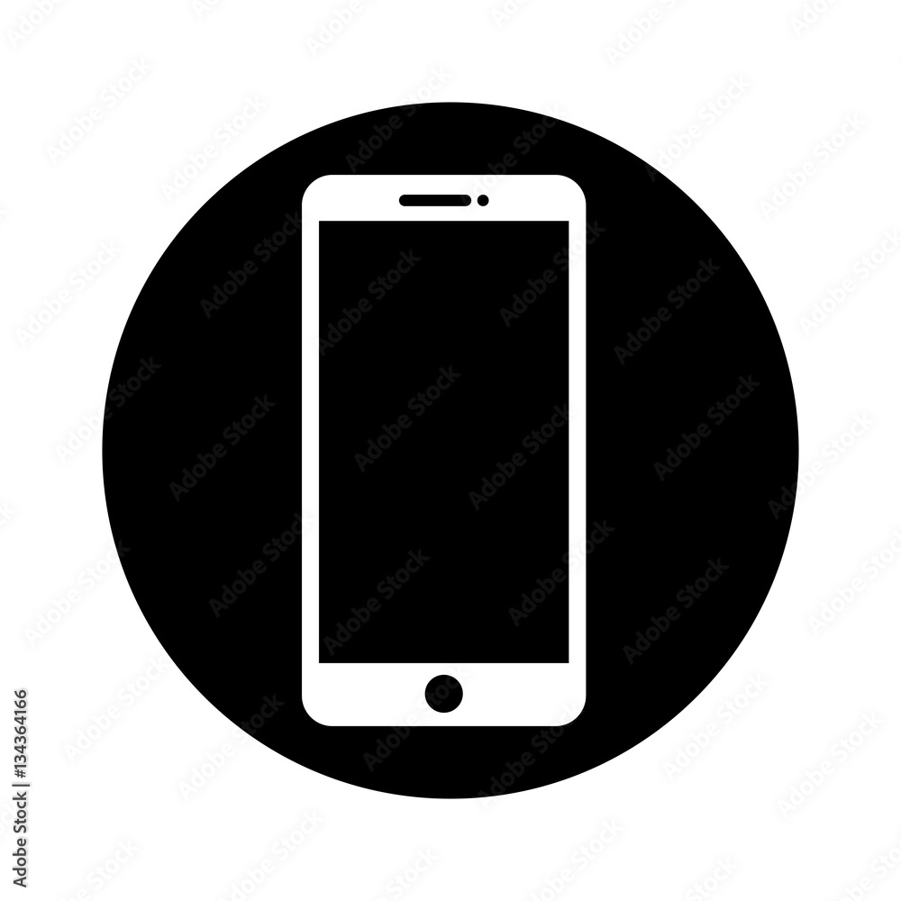 smartphone technology line icon vector illustration design smartphone technology line icon vector illustration design