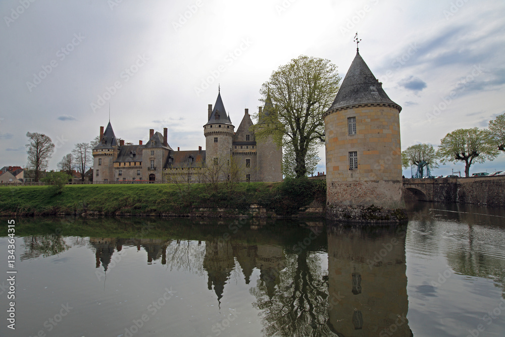 Sully-sur-Loire castle, France 