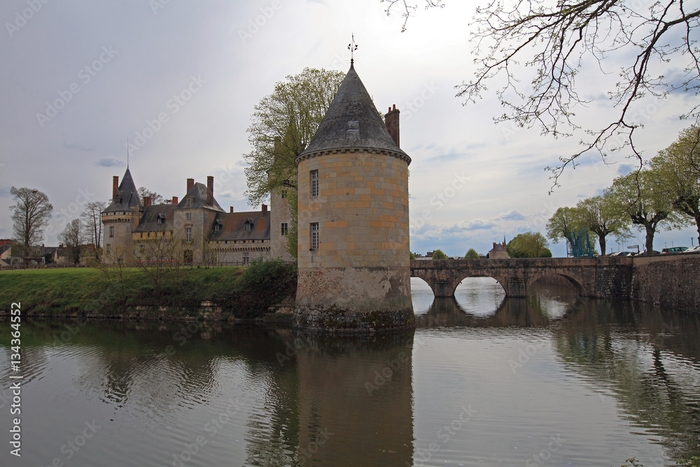 Sully-sur-Loire castle, France 