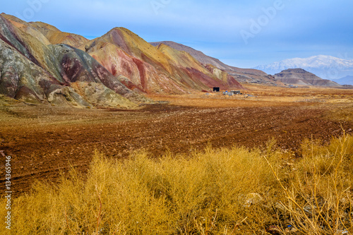 a colorfull mountains near tabriz, iran © naytoong