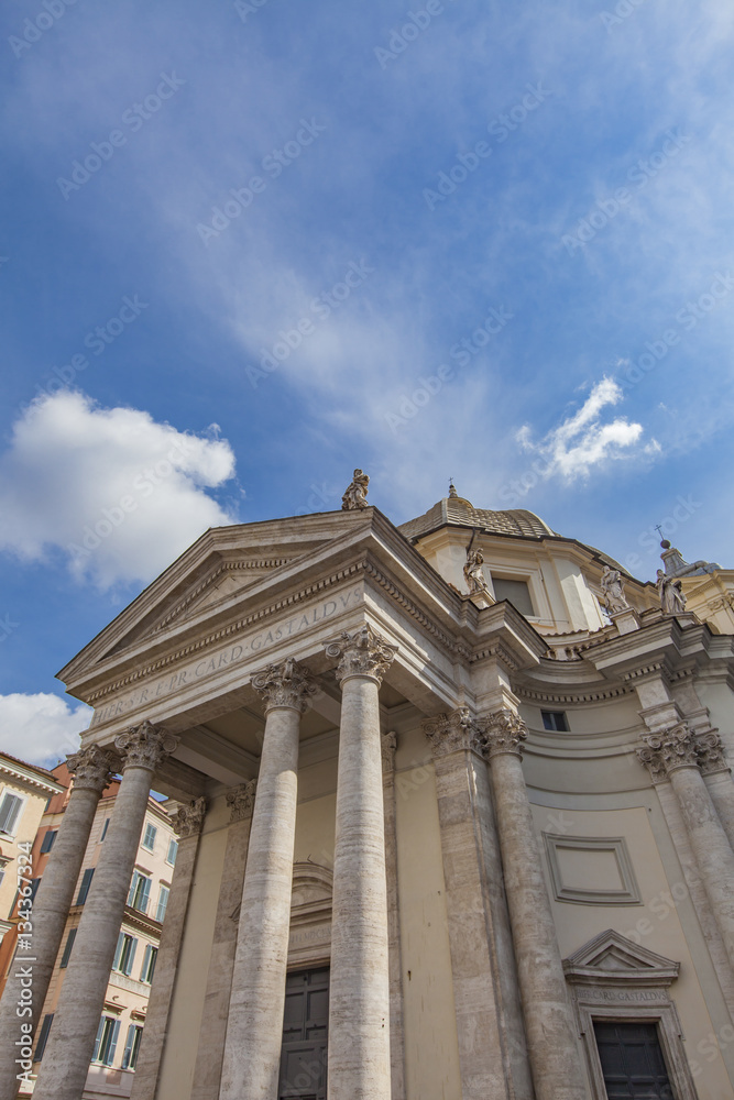 Santa Maria in Montesanto church in Rome