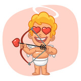 Cupid with Loving Eyes Archery