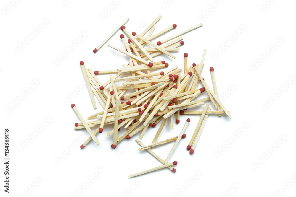 matches in bulk isolated on a white background matches in bulk isolated on a white background