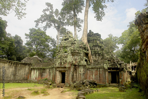 Ta Prohm  -  the temple at Angkor, Siem Reap Province, Cambodia
