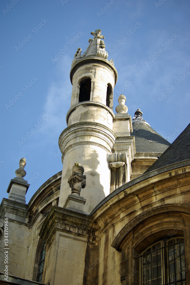 Tourelle de l'église de l'Oratoire à Paris, France