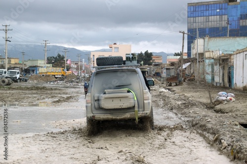 Off-road in the Streets of Afghanistan