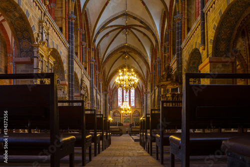 Rich interior of the Bremer Dom Cathedral © yegorov_nick