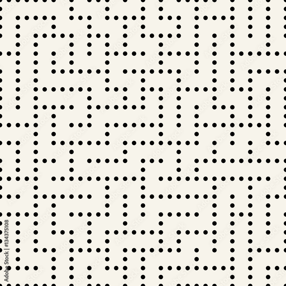 Vector graphic abstract geometry maze pattern. black and white seamless geometric background . subtle pillow and bed sheet design. unique art deco. hipster fashion print Vector graphic abstract geometry maze pattern. black and white seamless geometric background . subtle pillow and bed sheet design. unique art deco. hipster fashion print