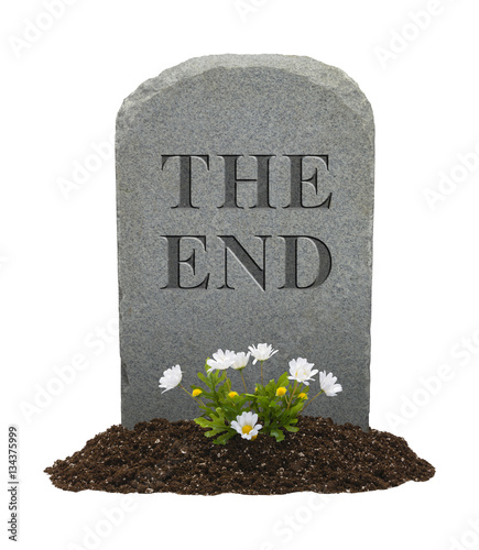 Valokuva The End Headstone